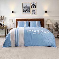 Foto van Mcgregor mcgregor queens - blauw dekbedovertrek lits-jumeaux (240 x 240 cm + 2 kussenslopen) dekbedovertrek
