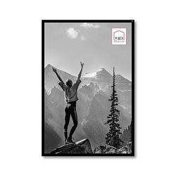 Foto van Haes deco - kunststof fotolijst 30x45 zwart easy frame - ef6b