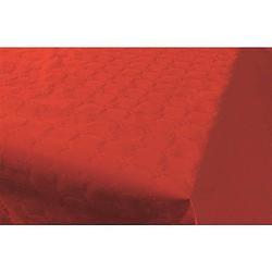 Foto van Haza original tafelkleed damastpapier op rol 1,18 x 8 m rood