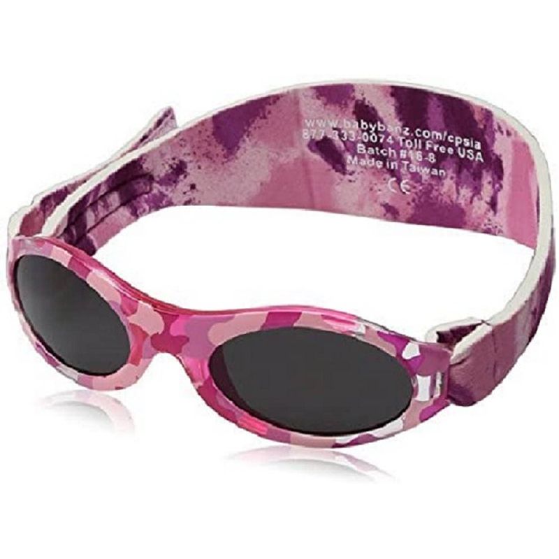 Foto van Kidz banz zonnebril roze camo (2-5 jaar)