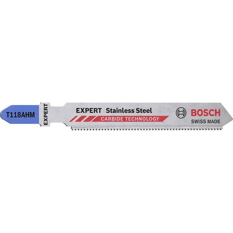 Foto van Bosch accessories 2608900561 expert stainless steel t 118 ahm decoupeerzaagblad, 3 stuks 3 stuk(s)