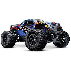 Foto van Traxxas x-maxx 4x4 vxl rocknroll blauw brushless rc auto elektro monstertruck 4wd rtr 2,4 ghz