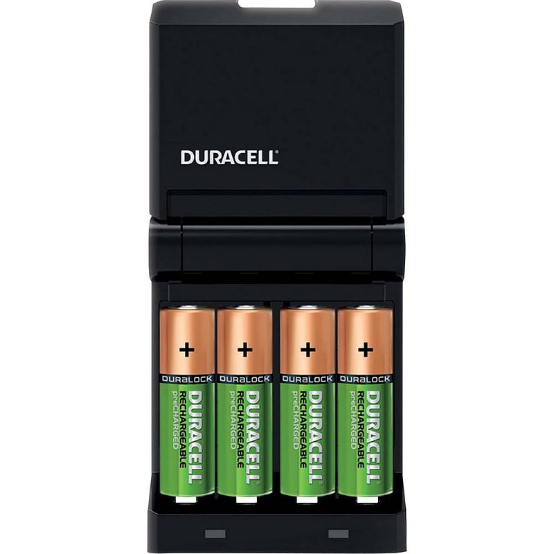 Foto van Duracell cef14 batterijlader nimh aaa (potlood), aa (penlite)