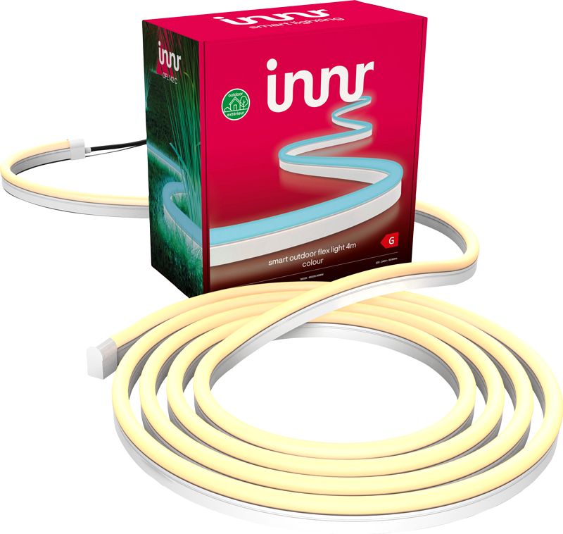 Foto van Innr lightstrip voor buiten - color - werkt met philips hue 4m