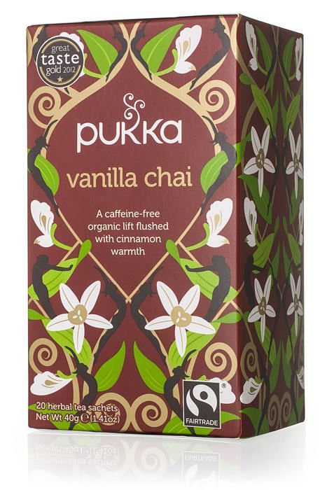 Foto van Pukka vanilla chai thee