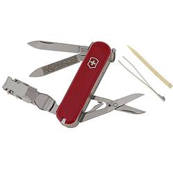 Foto van Victorinox nail clip 580 0.6463 zwitsers zakmes aantal functies: 8 rood