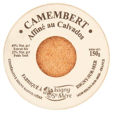 Foto van Isigny ste mere camembert kaas 45+ 150g bij jumbo