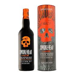 Foto van Smokehead rum rebel 70cl whisky + giftbox