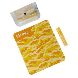 Foto van Touchscreen schoonmaak kit, 5 ml, geel - kunststof - celly