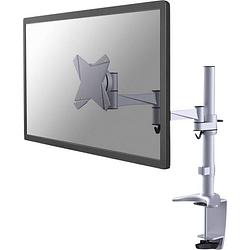 Foto van Neomounts by newstar fpma-d1330silver monitor-tafelbeugel 1-voudig 25,4 cm (10) - 76,2 cm (30) in hoogte verstelbaar, kantelbaar, zwenkbaar, roteerbaar