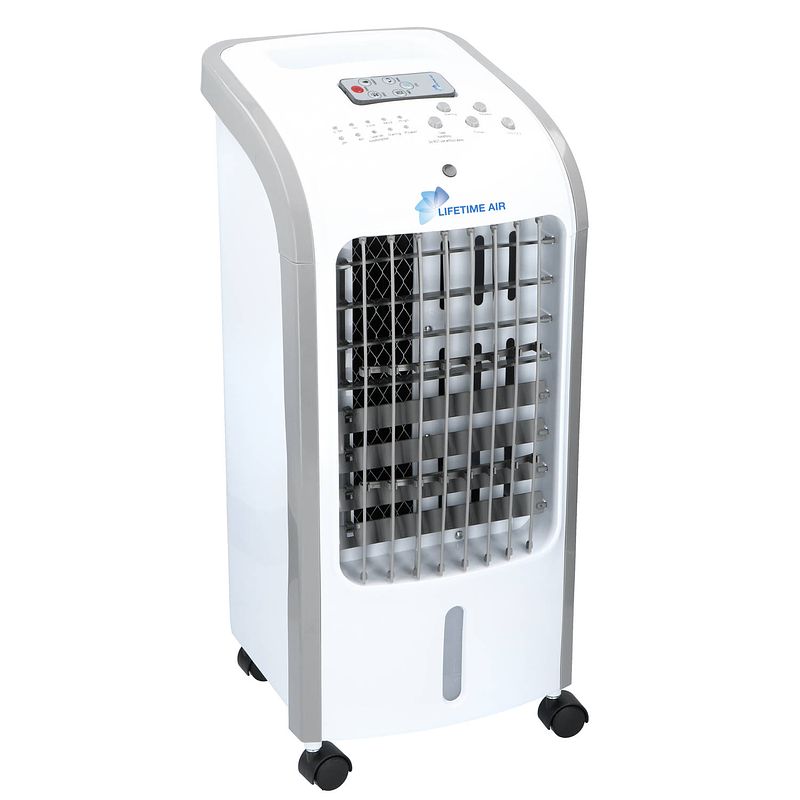 Foto van Lifetime air aircooler - 3-in-1 - met timer en afstandsbediening - mobiel - 270m3/u