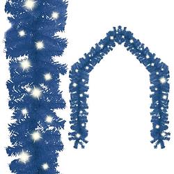 Foto van Vidaxl kerstslinger met led-lampjes 10 m blauw