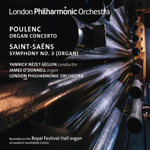 Foto van Poulenc organ concerto/saint saen - cd (0854990001819)