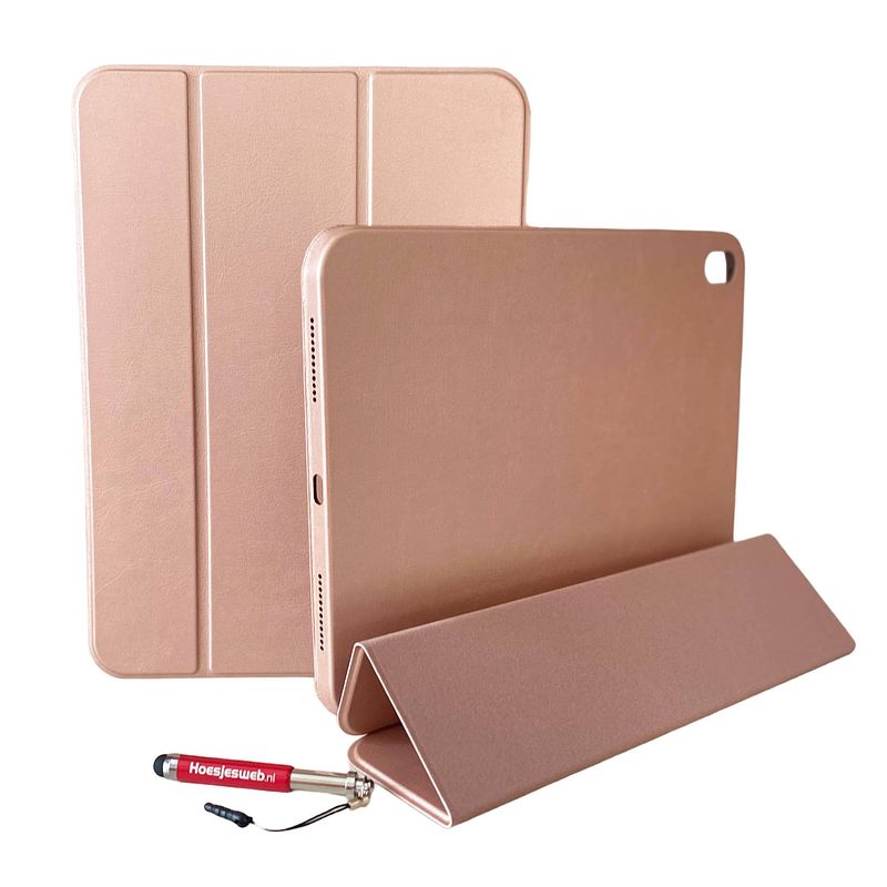 Foto van Hem apple ipad hoes geschikt voor apple ipad 10 (2022) - 10.9 inch - rose gold