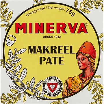 Foto van Minerva makreel pate 75g bij jumbo