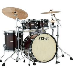 Foto van Tama ma42tzs-dmb starclassic maple dark mocha burst 4d. shellset