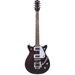 Foto van Gretsch g5232t electromatic double jet ft dark cherry metallic