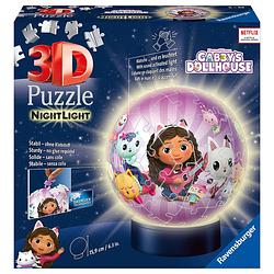 Foto van Ravensburger 3d-puzzel gabby's poppenhuis met licht - 72 stukjes