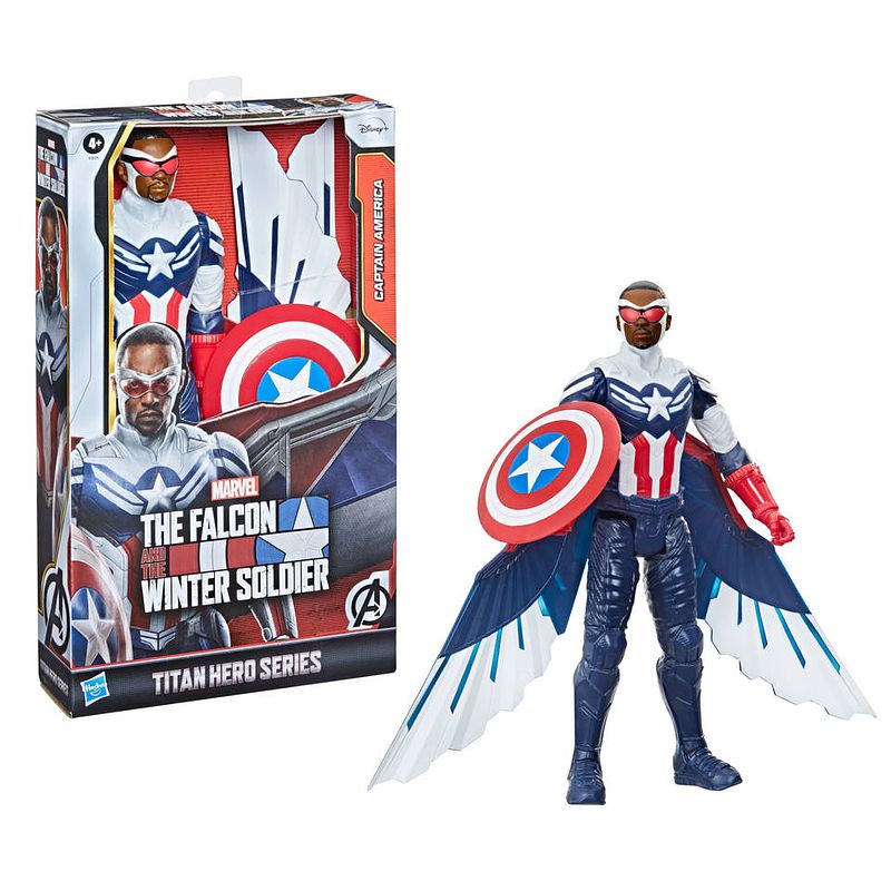 Foto van Marvel avengers titan hero serie captain america