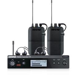 Foto van Shure psm300 twin pack stereo in-ear monitoring (t11: 863-865 mhz)
