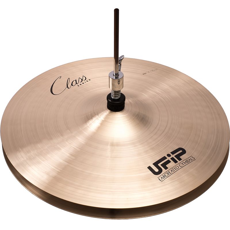 Foto van Ufip cs-14hhh class series heavy 14 inch hi hat bekken