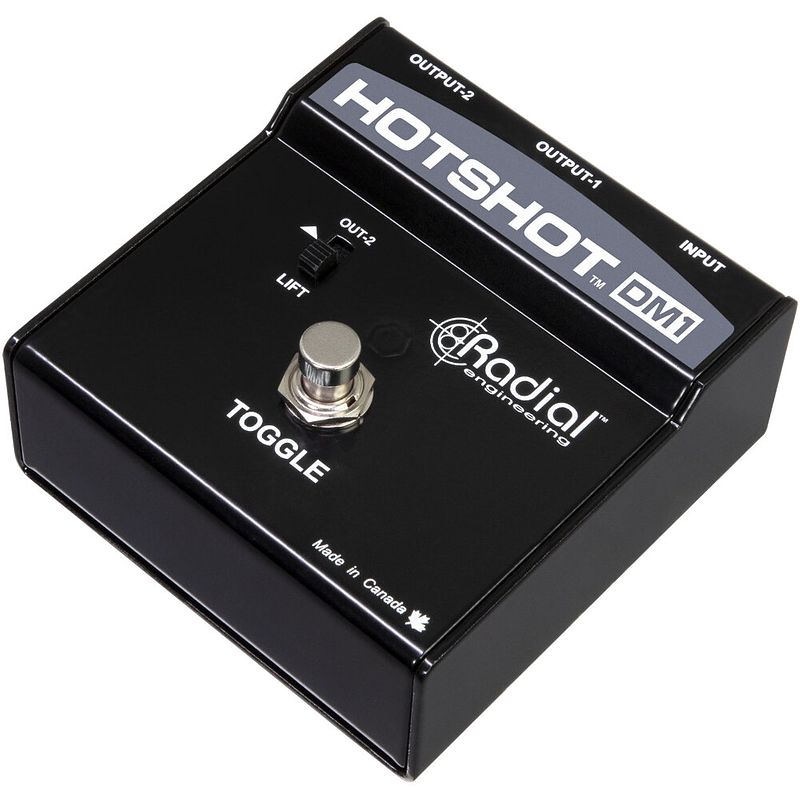 Foto van Radial hotshot dm-1 signaalsplitter en mute switch