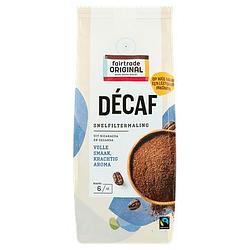 Foto van Fairtrade orginal decaf snelfiltermaling 250g bij jumbo