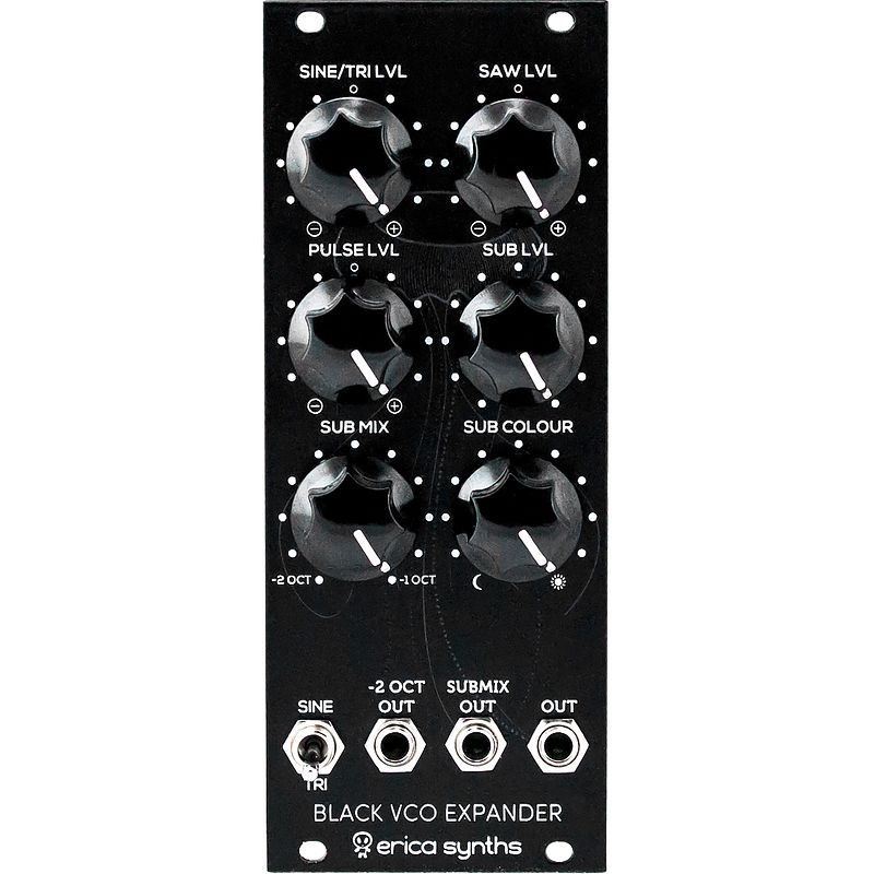 Foto van Erica synths black vco expander eurorack module