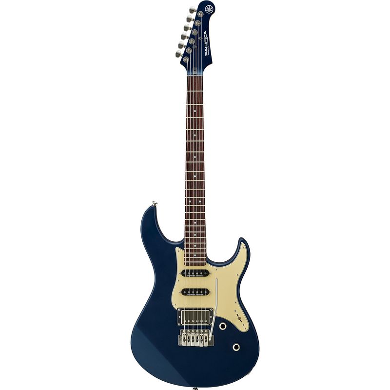 Foto van Yamaha pacifica 612vii x msb matte silk blue elektrische gitaar