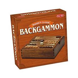 Foto van Backgammon in houten box