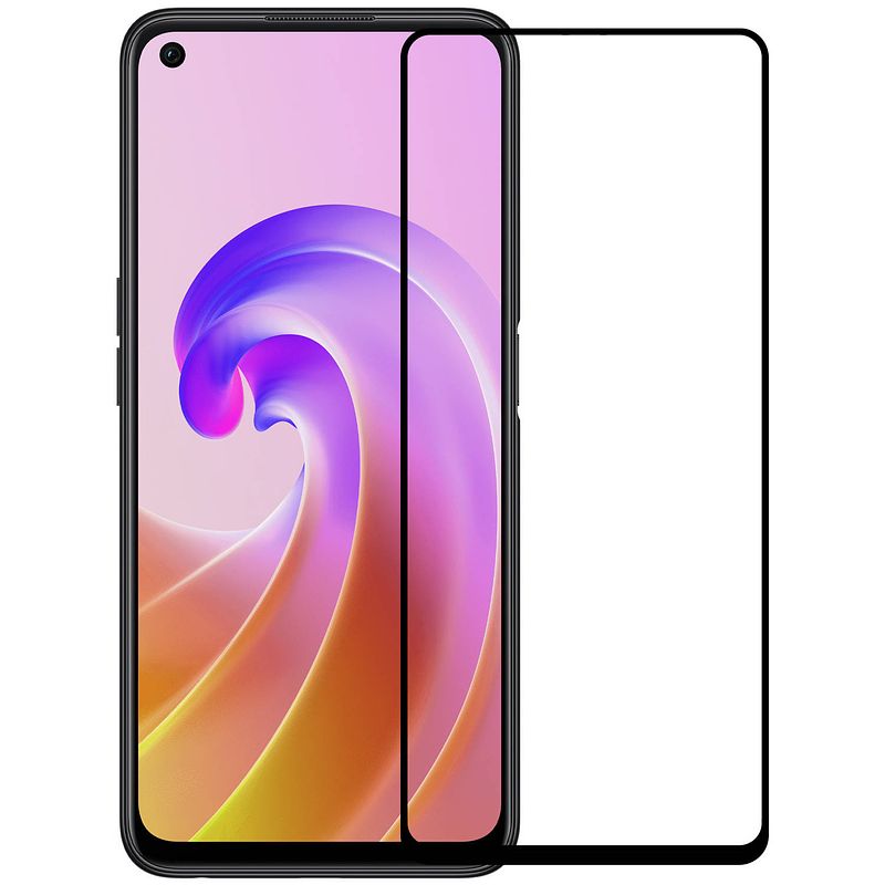 Foto van Basey oppo a76 screenprotector 3d tempered glass - oppo a76 beschermglas full cover - oppo a76 screen protector 3d