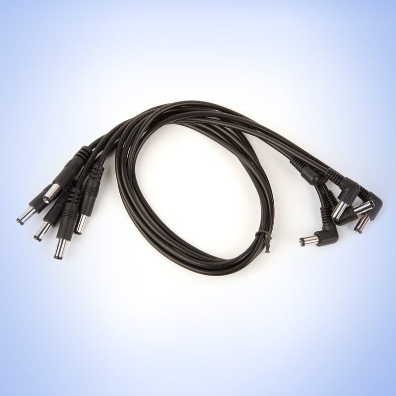 Foto van Strymon dc power cable st - ra, 46 cm, set van 5