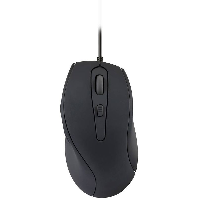 Foto van Speedlink axon silent muis usb optisch zwart 5 toetsen 2400 dpi ergonomisch