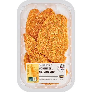 Foto van Jumbo scharrelkip schnitzel gepaneerd 2 stuks