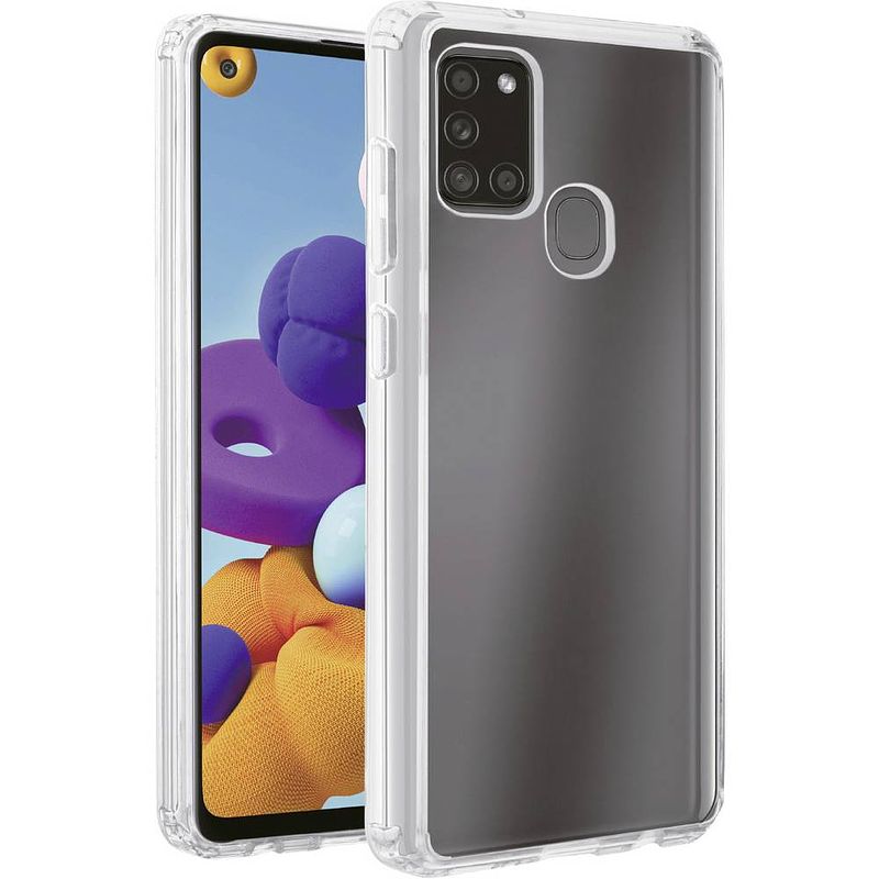 Foto van Vivanco safe steady backcover samsung galaxy a21s transparant