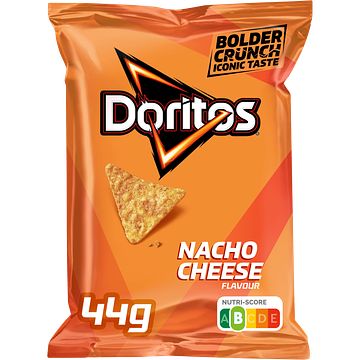 Foto van Doritos nacho cheese tortilla kaas chips 44gr bij jumbo
