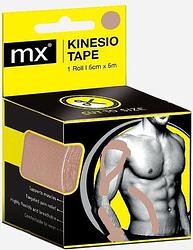 Foto van Mx health kinesio tape beige 5cmx5m