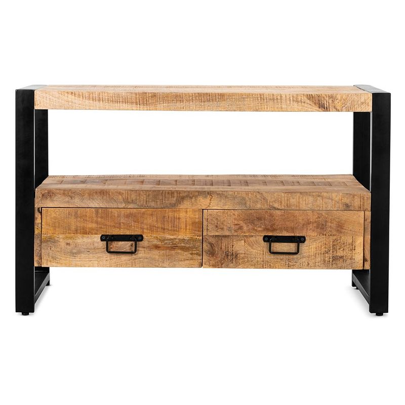 Foto van Benoa britt 2 drawer tv cabinet 100 cm