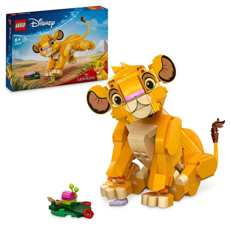 Foto van Lego disney simba de leeuwenkoning als welp 43243