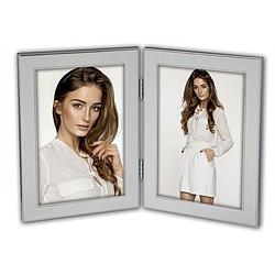 Foto van Zep fotolijst s4025 olimpia silver double 2x13x18 cm