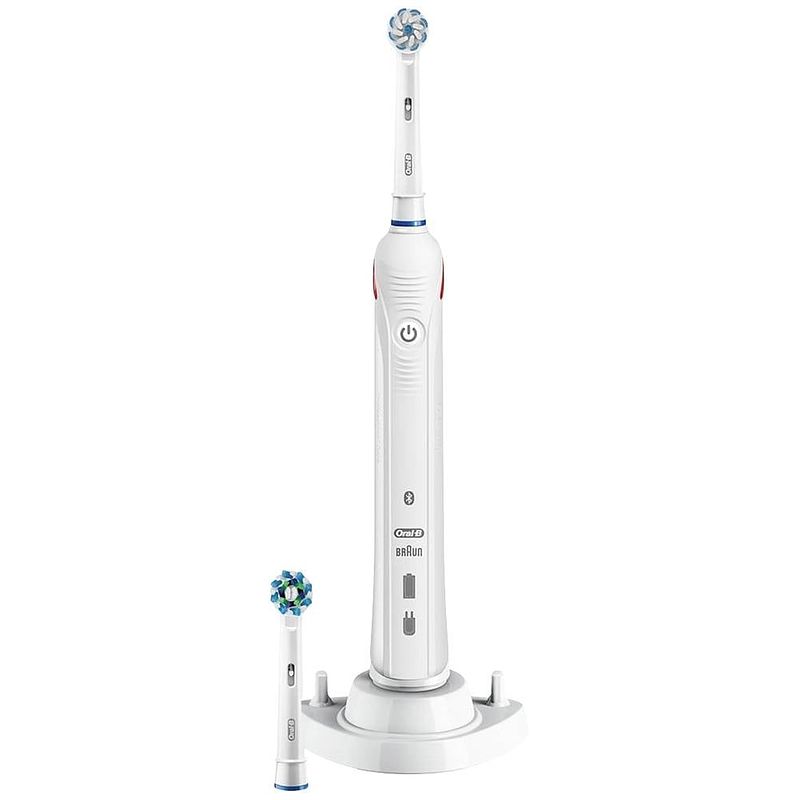 Foto van Oral-b smart 4100 sensitive d601.524.3 elektrische tandenborstel roterend / oscillerend / pulserend wit