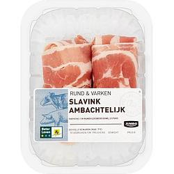 Foto van Jumbo rund & varken slavink ambachtelijk 2 stuks 220g