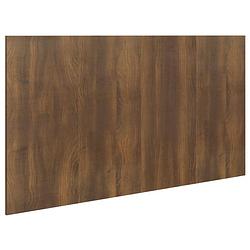 Foto van The living store hoofdbord klassiek - bewerkt hout - 160 x 1.5 x 80 cm