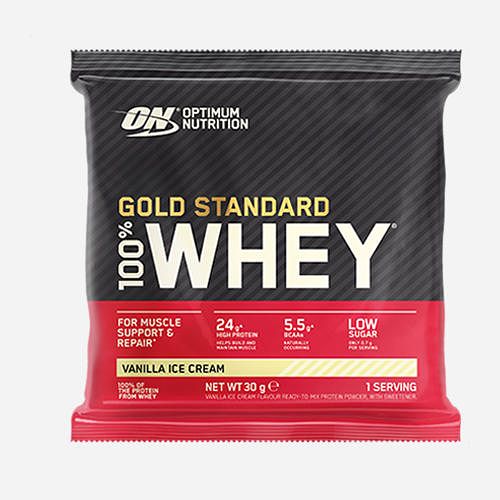 Foto van Gold standard 100% whey sachets