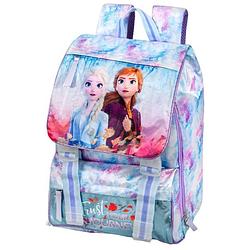 Foto van Disney rugzak frozen ii meisjes polyester 25 liter blauw/roze