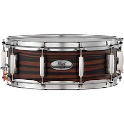 Foto van Pearl pmx1450s/c883 professional maple snaredrum 14 x 5 inch matte mocha swirl