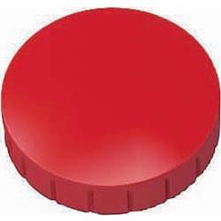 Foto van Maul magneet maulsolid, diameter 32 x 8,5 mm, rood, doos met 10 stuks