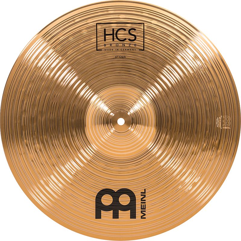 Foto van Meinl hcsb17c hcs bronze crash 17 inch