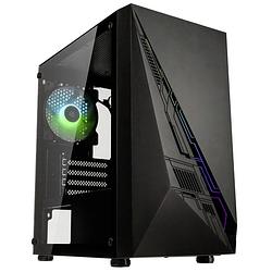 Foto van Kolink kolink inspire k2 plus argb micro-atx-gehäuse - schwarz window micro-tower gaming-behuizing, behuizing zwart