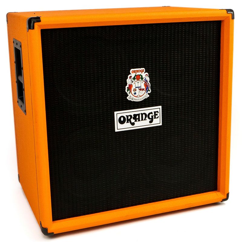 Foto van Orange obc410 4x10 600 watt basgitaar speakerkast